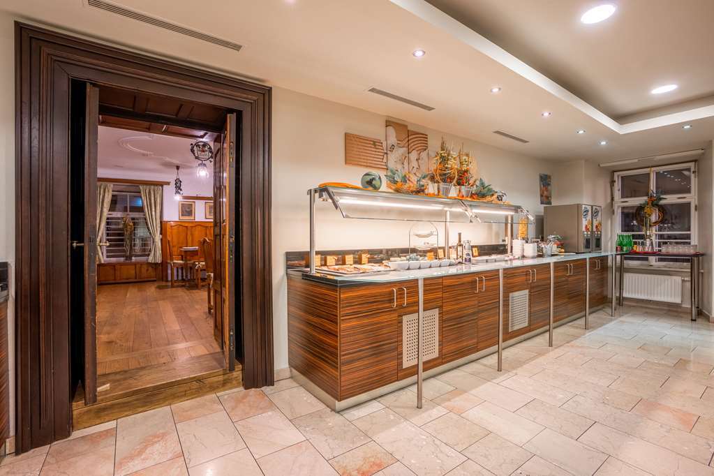 Leonardo Boutique Hotel Salzburg Gablerbraeu Ресторант снимка