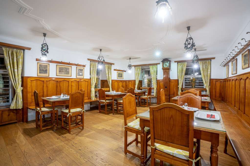 Leonardo Boutique Hotel Salzburg Gablerbraeu Ресторант снимка